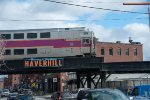 MBTA 1722 Leaving the Station